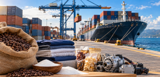 EXPORTACIONES SALVADOREÑAS SUMAN US$4,529.3 MILLONES A AGOSTO DE 2026, UN ALZA DE 3.2%