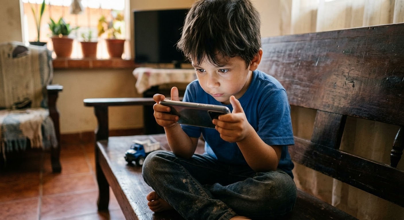 En España Sociedades médicas advierten sobre el “hackeo cerebral” en la infancia y piden prohibir pantallas antes de los seis años